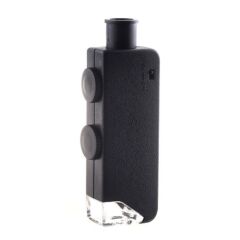 Nikula Mini 60x-100x Zoom Lens Odak Takı Led Cep Mikroskop Büyüteç - Ayarlanabilir Odak ve Yüksek Zoom