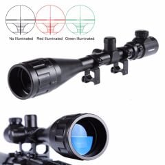 Nikula 4-16x50AOEG Zoomlu Tüfek Dürbünü Çift Işıklı Kırmızı Yeşil Kaynaklı Avcılık Dürbünü