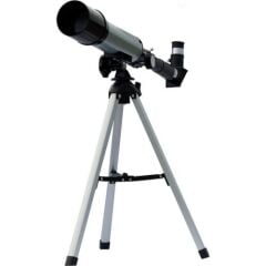 Mini Teleskop 50X360 - Kara Uzay Teleskobu - Aliminyum Gövde Tripodlu
