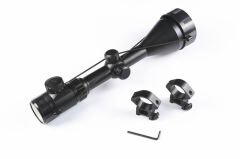 Nikula 3-9x56eg Yüksek Kaliteli Çift Işık Kırmızı, Yeşil Kaynaklı Avcılık Süper Tüfek Dürbünü