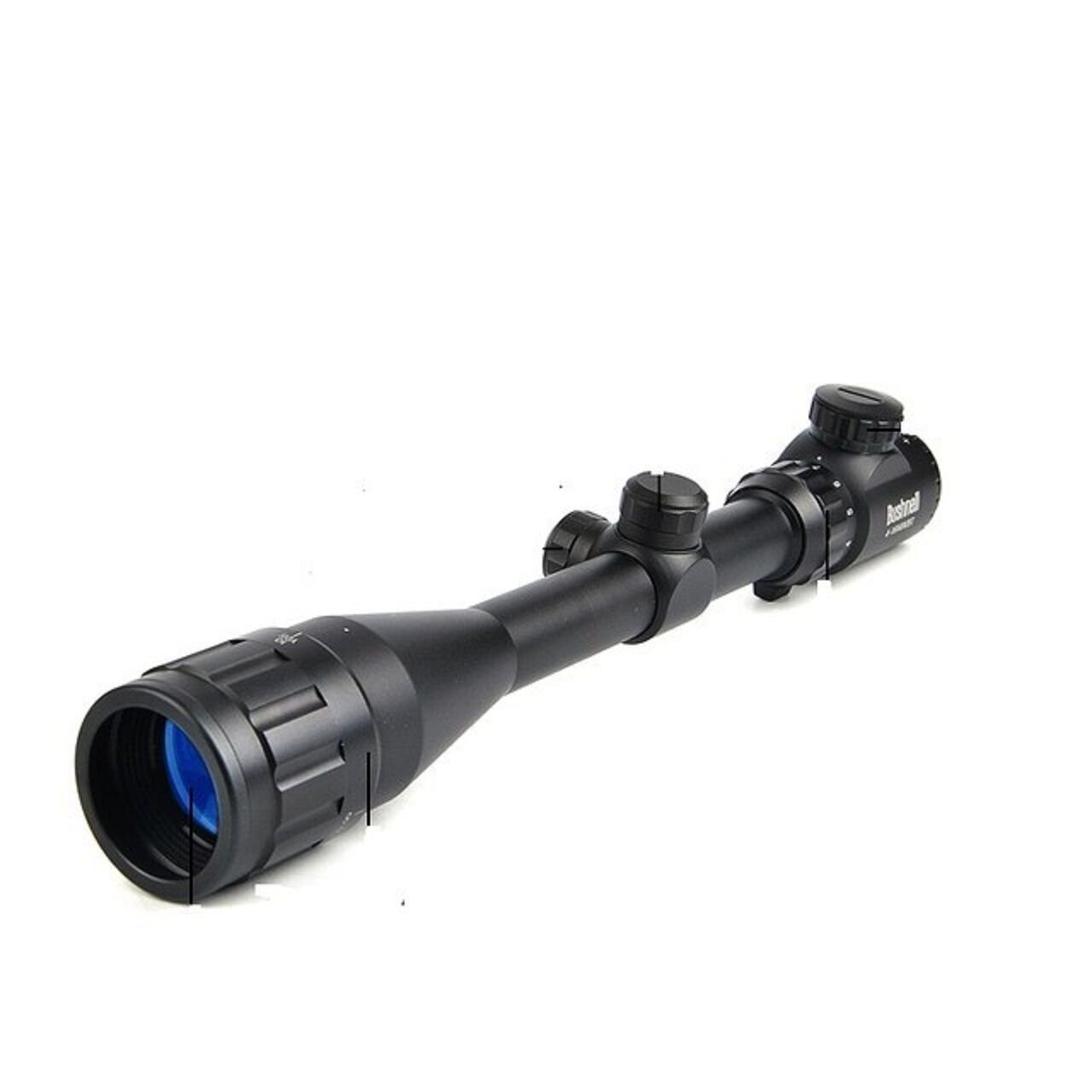 Nikula 4-12x40 Aoeg Tüfek Dürbünü Mil Dot Kırmızı - Yeşil Lens Koruyucu