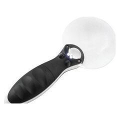 Nikula 10x 20x 2 LED Işıklı El Tipi Büyüteç