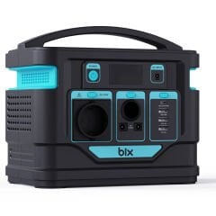 Bix PS80K 80000MAH 296WH 300W AC Priz, 3*Usb-A, 45W Type-C Şarj Taşınabilir Şarj Cihazı Sos Destekli Power Station Güç İstasyonu
