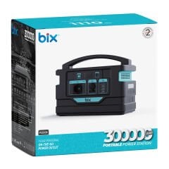 Bix PS300K 300000MAH 1110WH 1000W AC Priz 3*Usb-A 100W Type-C Giriş ve Çıkış Özellikli Hızlı Şarj Teknolojili Taşınabilir Şarj Cihazı Power Station Güç İstasyonu