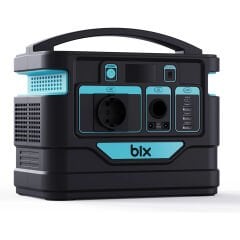 Bix PS140K 140000mAh 518Wh 500W AC Priz, 3*USB-A Taşınabilir Şarj Cihazı, SOS Destekli Led Işık, Kamp için ideal Power Station Güç İstasyonu