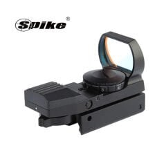 Spike 1X22x33mm Red Dot Refleks Dürbün - 4 Farklı Nişangah Tipi 22mm Ray Uyumlu