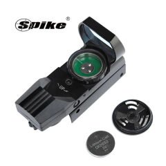 Spike 1X22x33mm Red Dot Refleks Dürbün - 4 Farklı Nişangah Tipi 11mm Ray Uyumlu