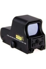 Spike 22mm Red Dot Nişangâh - Geniş Görüş Açısı, 2 Renk Nokta, HD551 Siyah