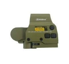Spike 22mm Red Dot Nişangâh - Geniş Görüş Açısı, 2 Renk Nokta, HD558 Yeşil