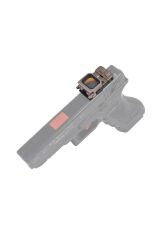 Vism Flipdot Reflex M2 Red Dot Sight - Katlanabilir Optik, Tabanca için 22mm Reflex Nişangâh Acik Asgari