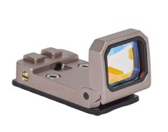 Vism Flipdot Reflex M2 Red Dot Sight - Katlanabilir Optik, Tabanca için 22mm Reflex Nişangâh Acik Asgari