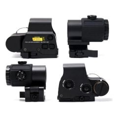 Nikula 558-G43 XPS2 Hedef İşaretleyici Red Dot - Holografik Nişangâh, 5x Büyütmeli Set Siyah Renk