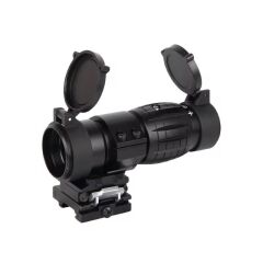 Nikula Magnifier 3x Yakınlaştırmalı Dürbün - 22mm Ray Uyumlu, Katlanır Yaylı Ayaklı