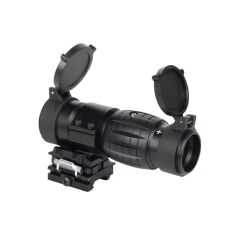Nikula Magnifier 3x Yakınlaştırmalı Dürbün - 22mm Ray Uyumlu, Katlanır Yaylı Ayaklı