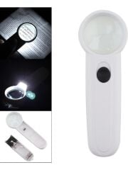 Nikula 15X Çok Fonksiyonlu 2 LED Işıklı Taşınabilir El Büyüteç