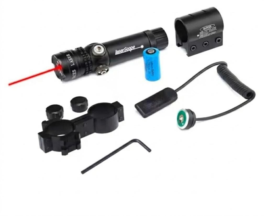 Taktikal İşaretleyici Su Geçirmez Güçlü Kırmızı Lazer