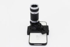 8x18 Zoom Teleskop Telefon Kamera Lensi Mini El Dürbünü