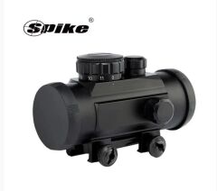 Spike 1x30mm Taktik Kapalı Reflex Red Dot Nişangâh - Geniş Görüş Açısı, Kırmızı Renk Nokta - 11mm